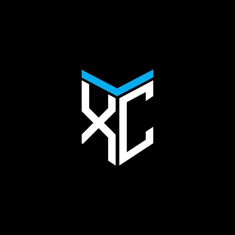 XC letter logo creative design with vector graphic