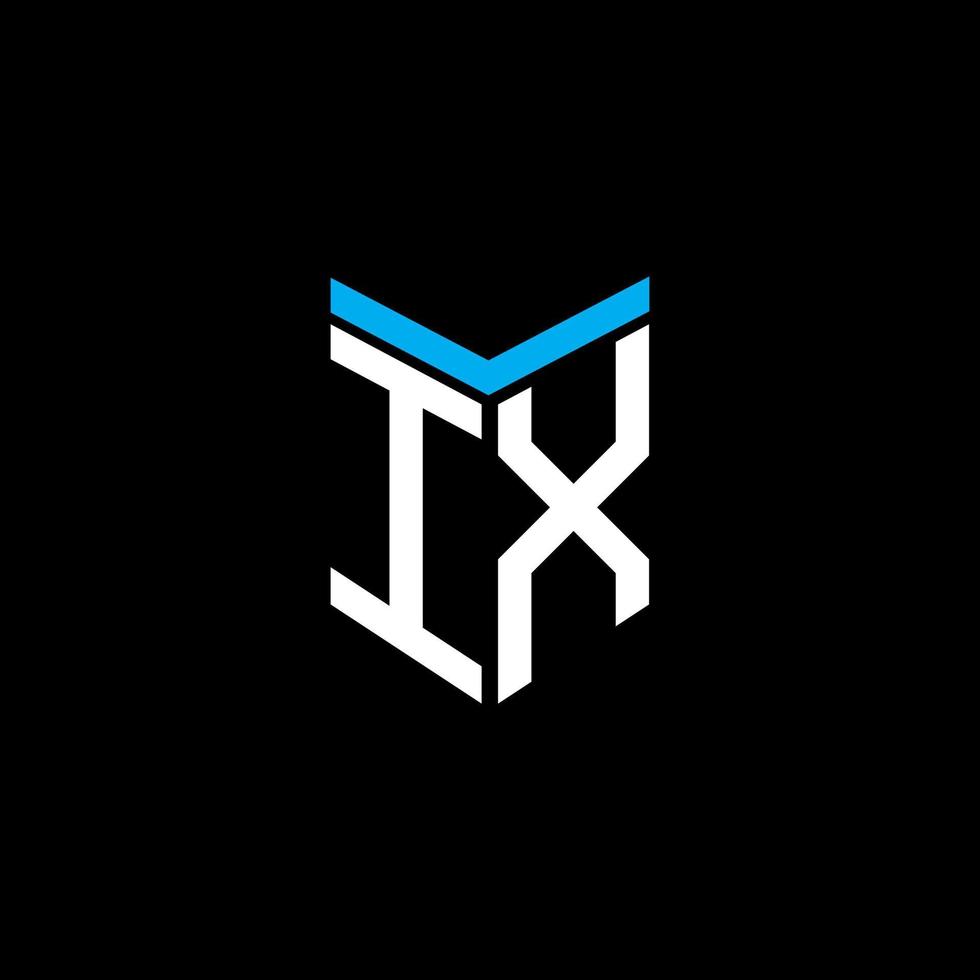 IX letter logo creative design with vector graphic