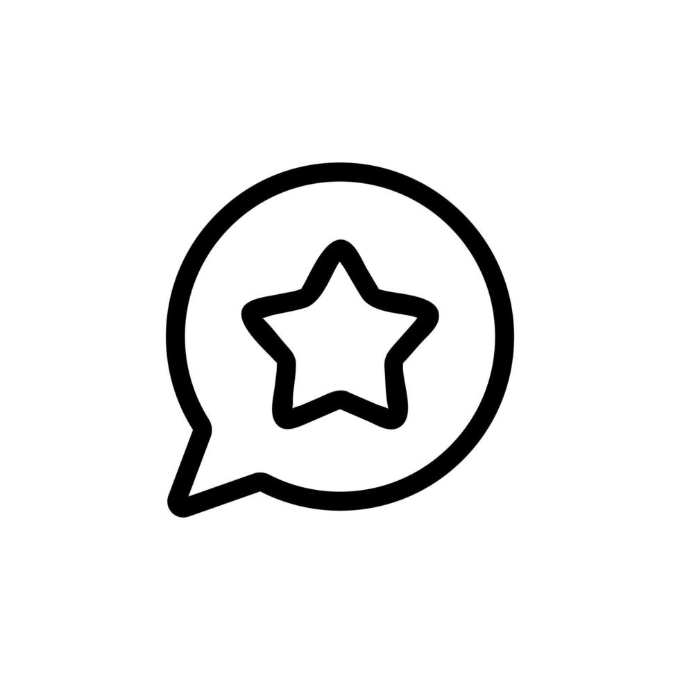 message with the test icon vector. Isolated contour symbol illustration vector