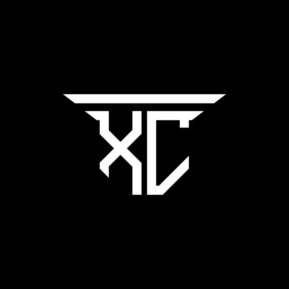 XC letter logo creative design with vector graphic