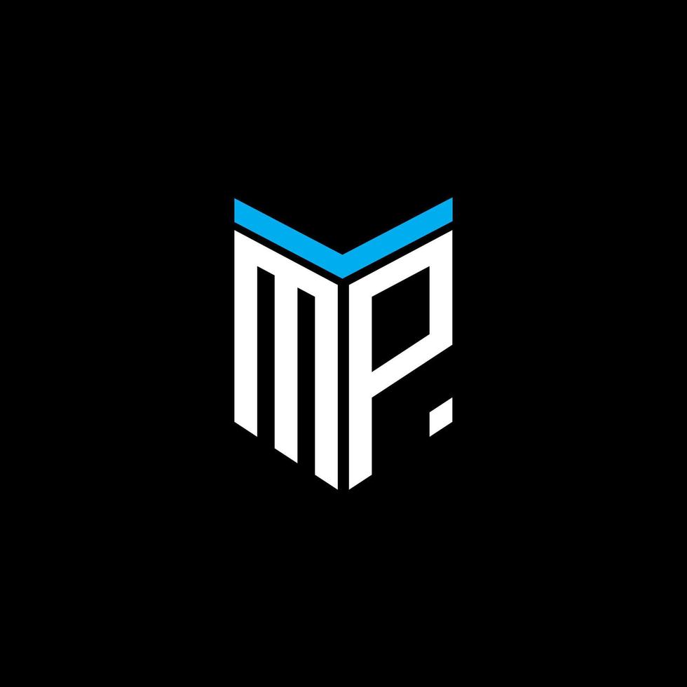 MP letter logo creative design with vector graphic