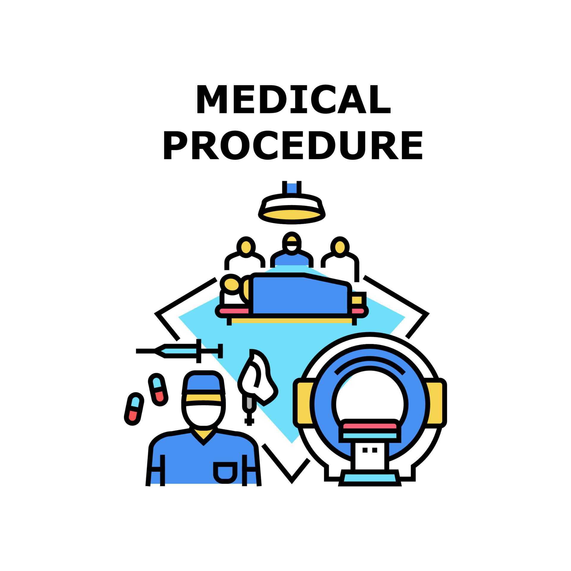 Medical procedure icon vector illustration 9906535 Vector Art at Vecteezy