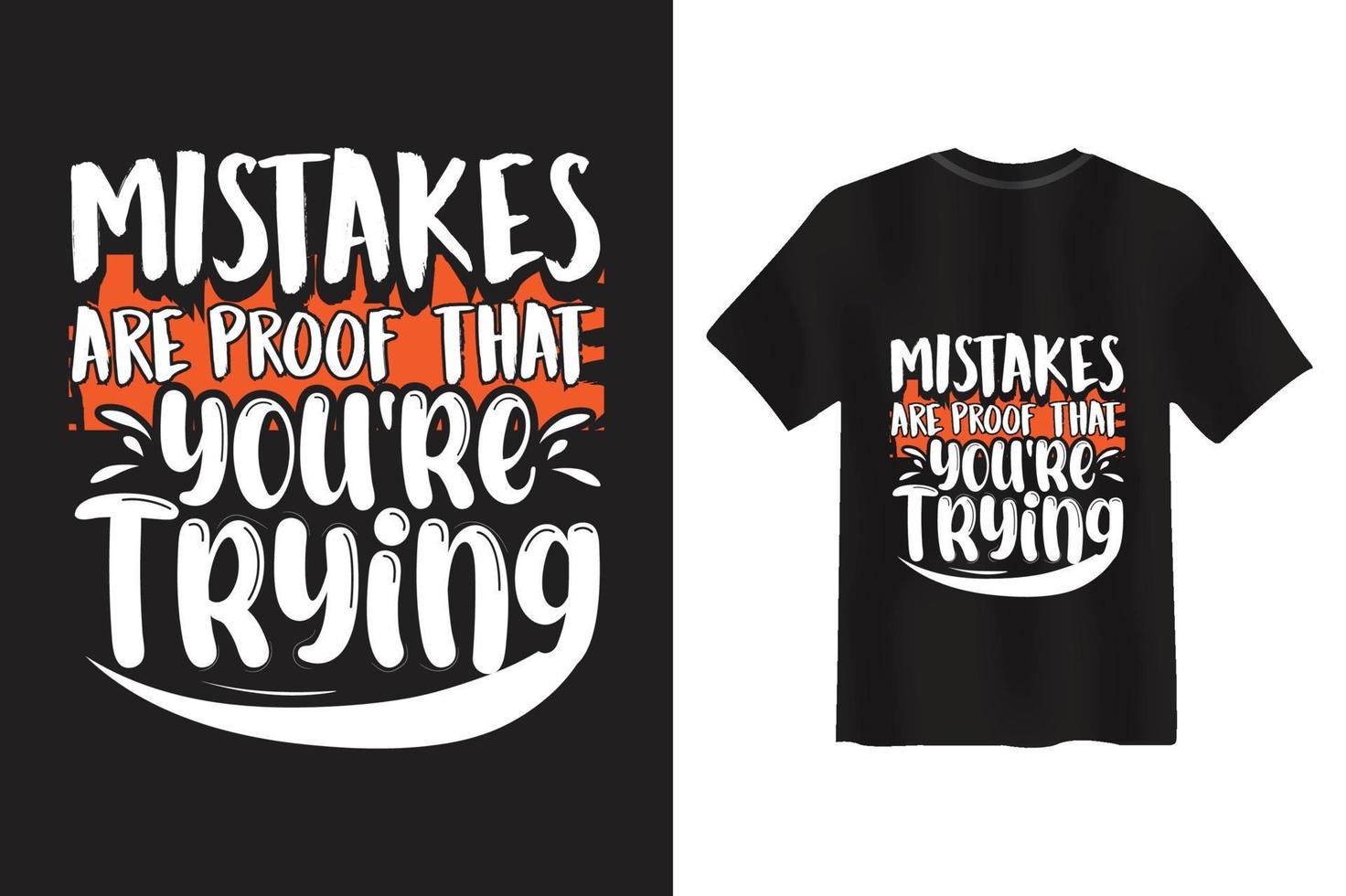 Typography motivational quotes vector
