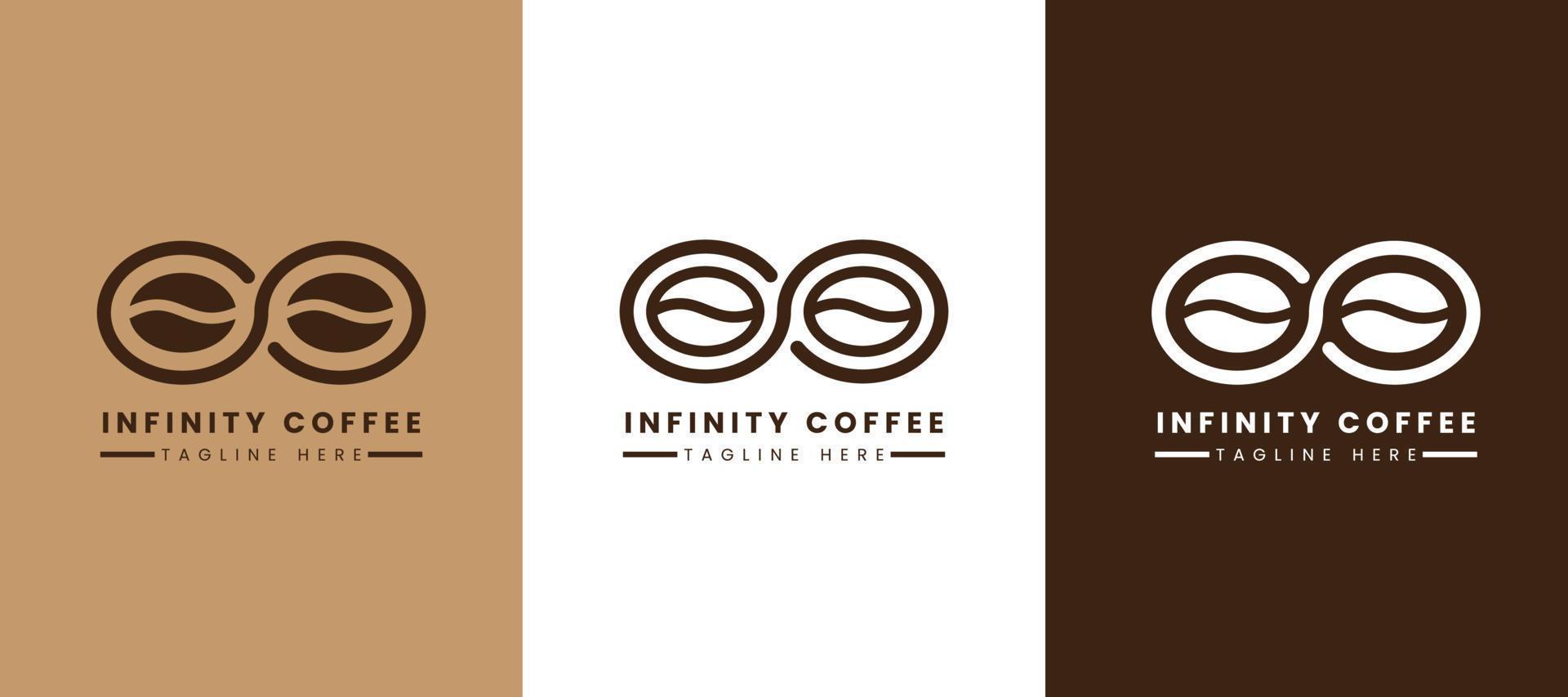 logotipo de café simple vector