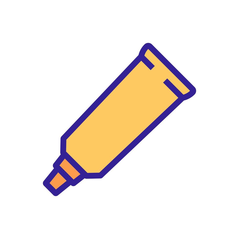 makeup remover gel tube icon vector outline illustration