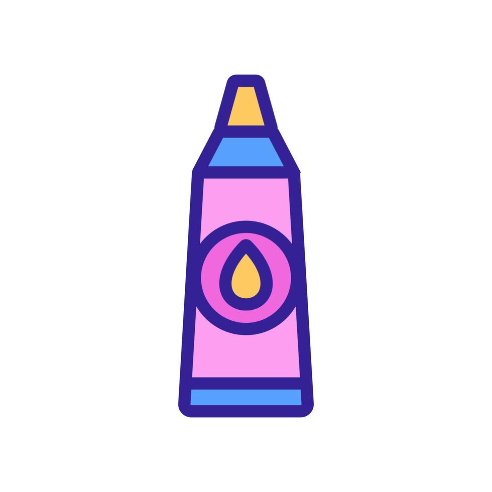 lubricant cream icon vector outline illustration