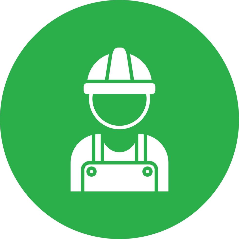 Worker Line Two Color vector