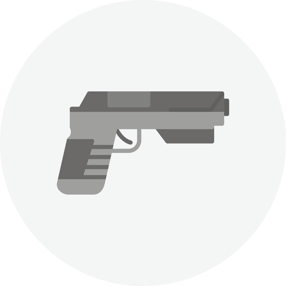 Gun Flat Circle vector