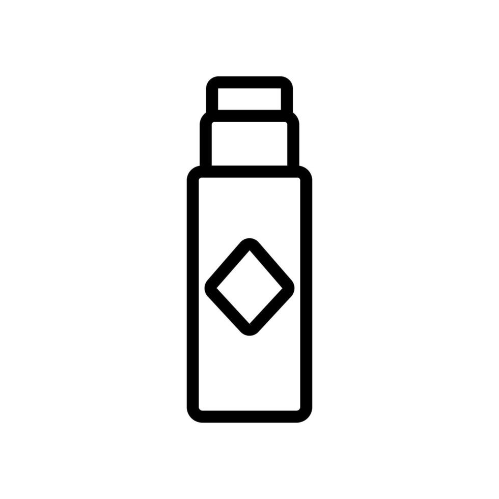 lip gloss icon vector outline illustration