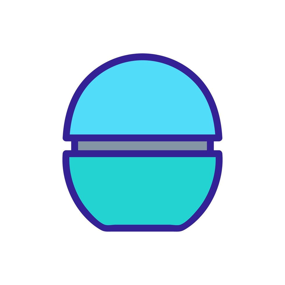 egg balm icon vector outline illustration