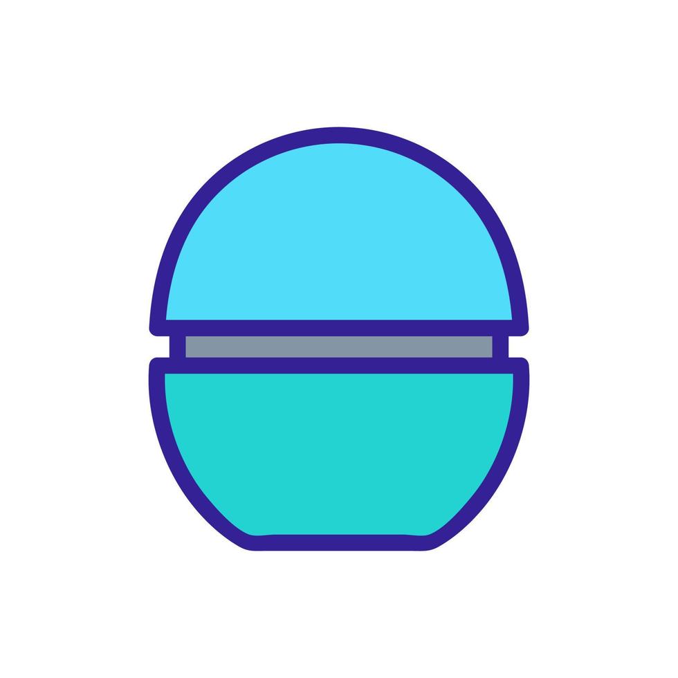 egg balm icon vector outline illustration