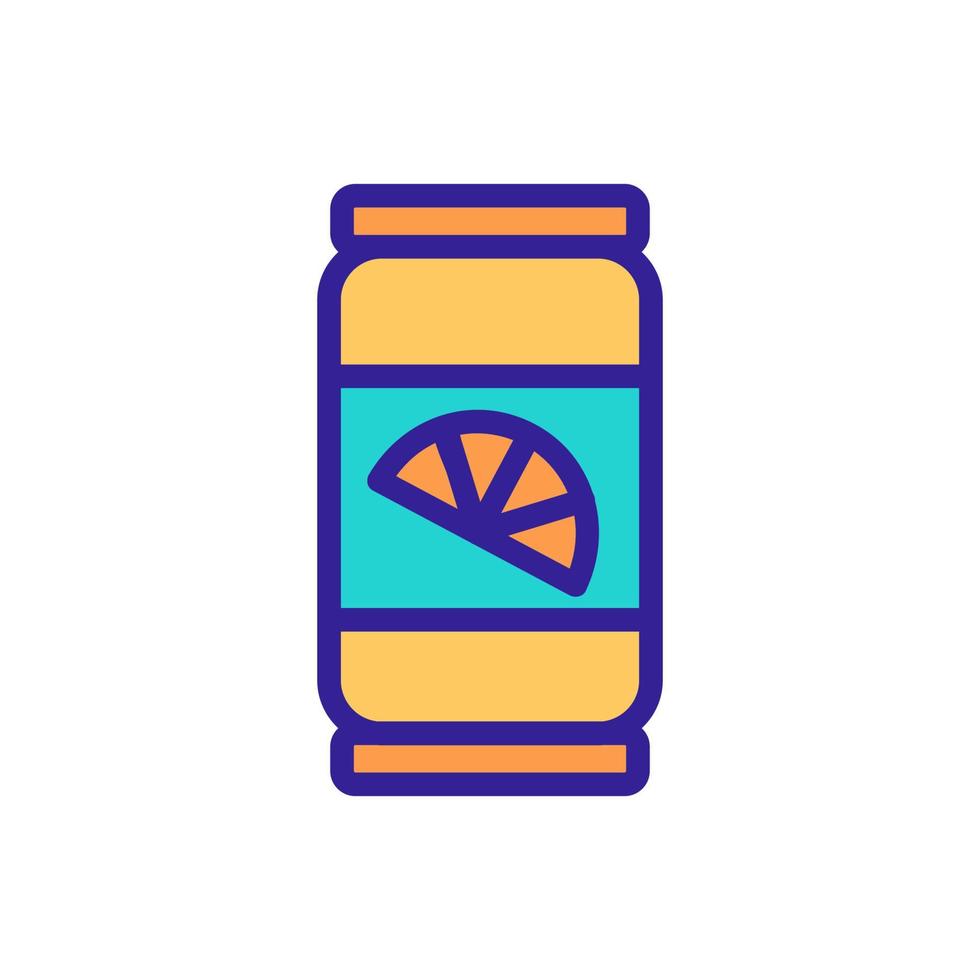 Delicious lemonade fresh vector icon. Isolated contour symbol illustration