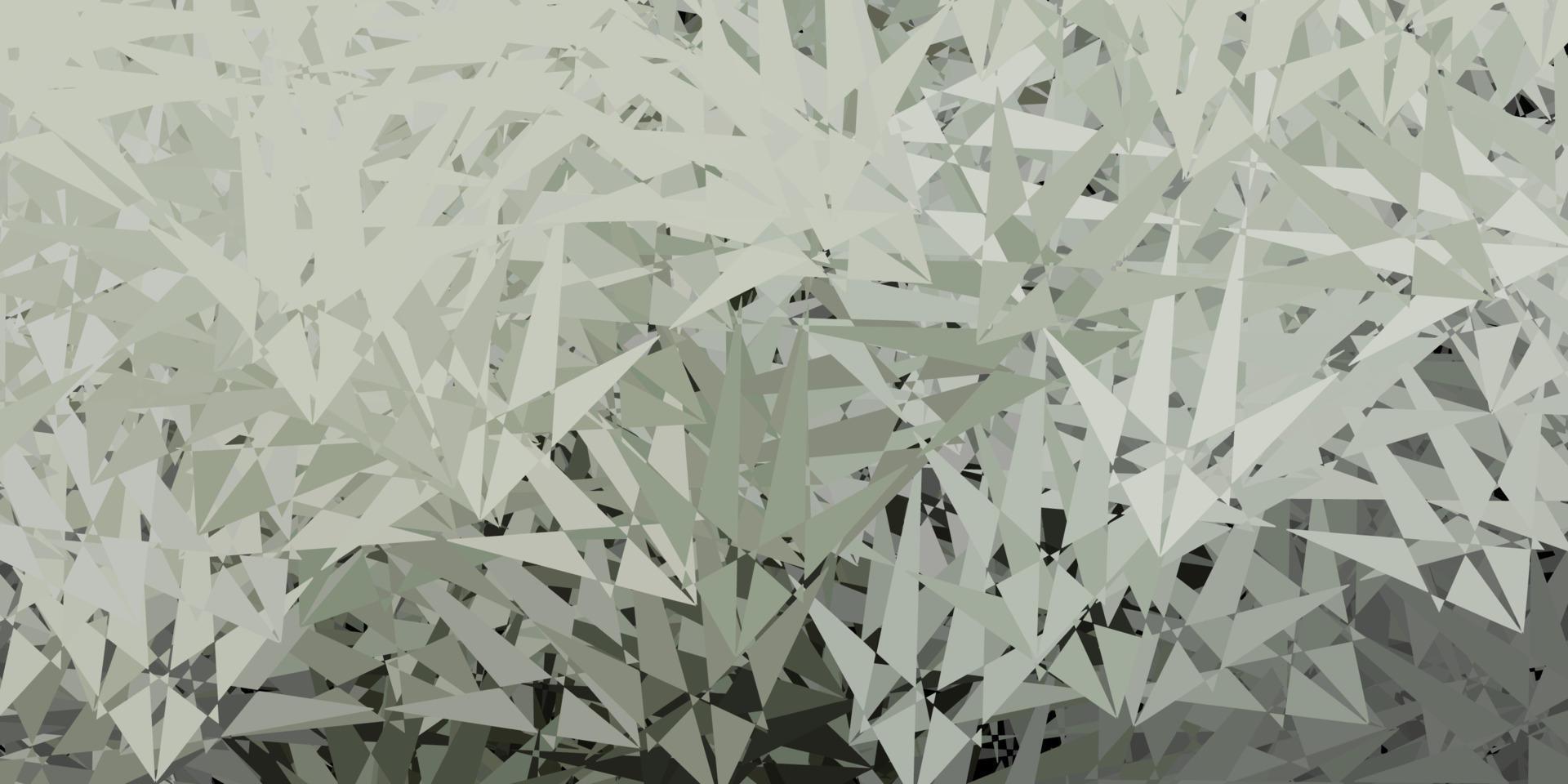 Light gray vector texture with random triangles.