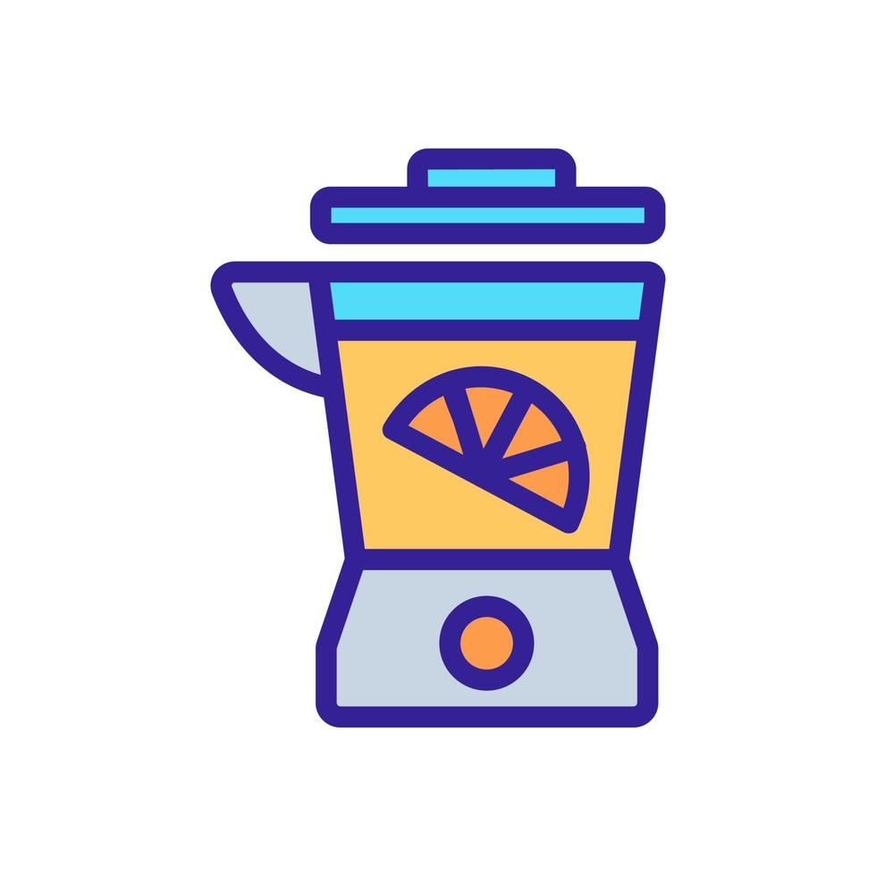 Delicious lemonade fresh vector icon. Isolated contour symbol illustration