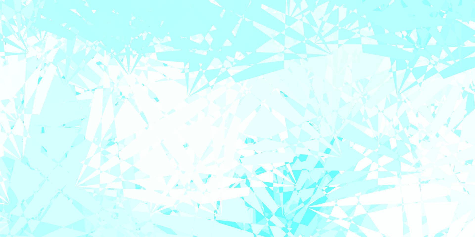 Light BLUE vector pattern with polygonal shapes.