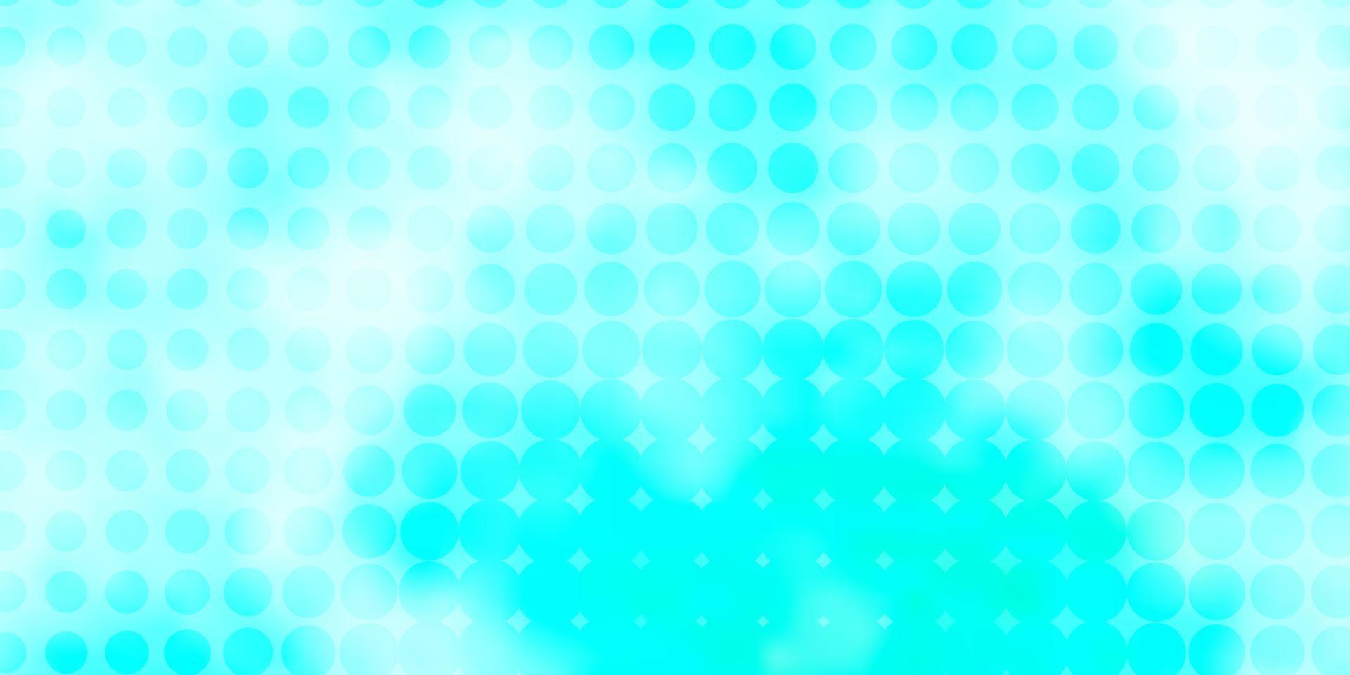 Light BLUE vector background with bubbles.