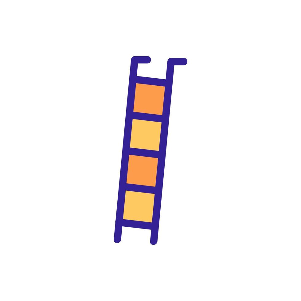 trigger ladder to pool icon vector outline illustration