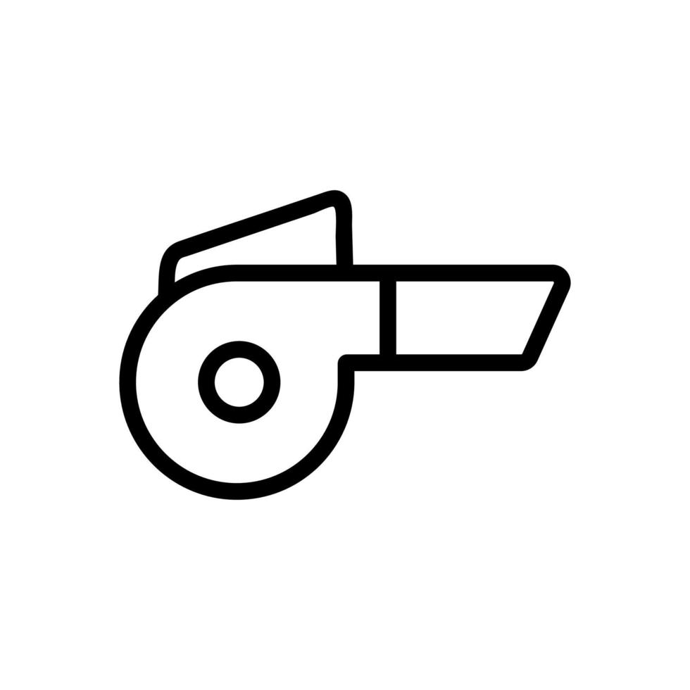 ilustración de contorno de vector de icono de ventilador doméstico