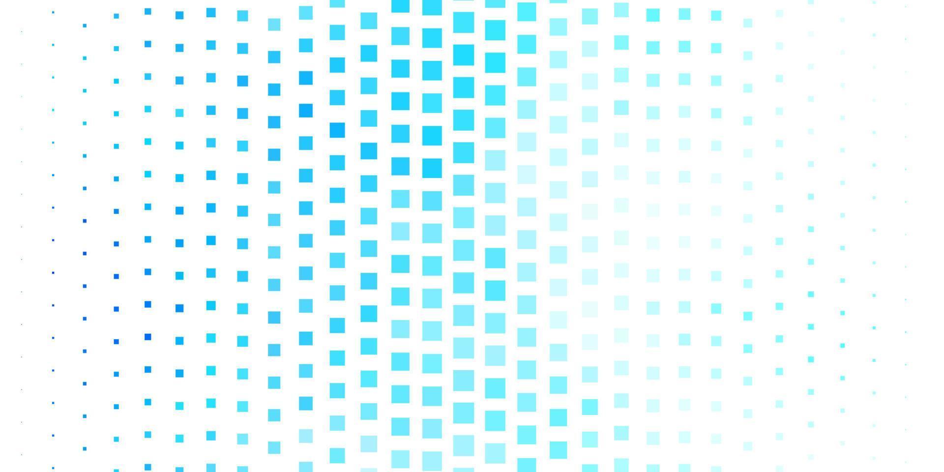 Light BLUE vector background with rectangles.