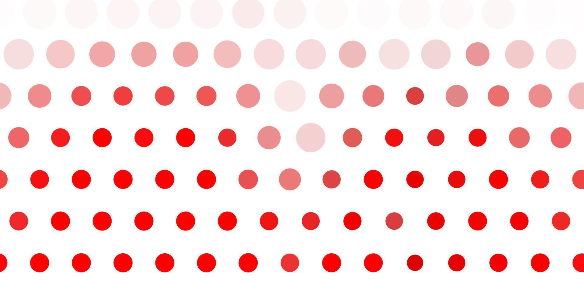 Light orange vector template with circles.