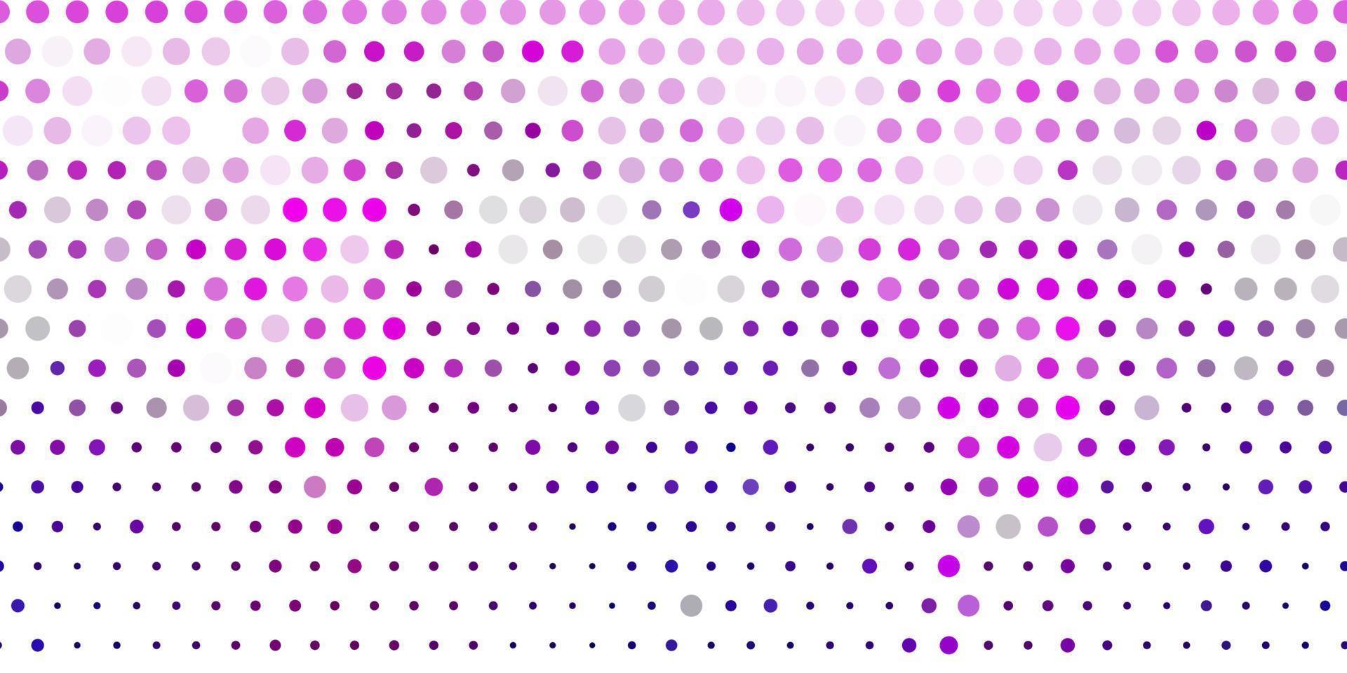 Light pink vector pattern with spheres.