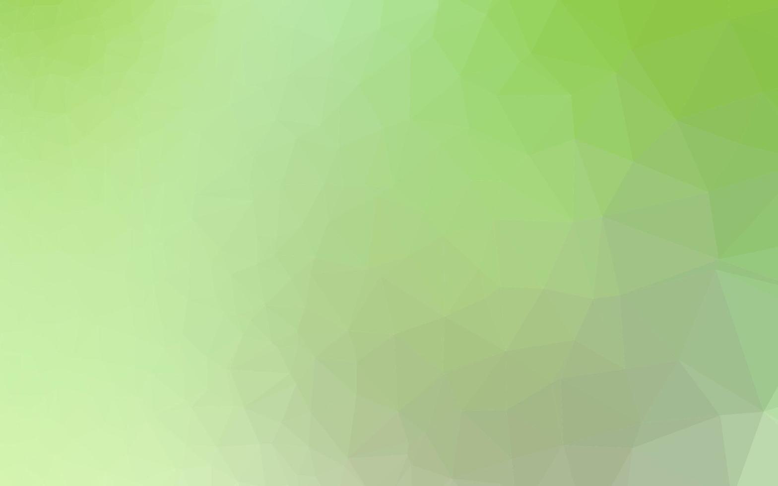 Light Green vector low poly texture.