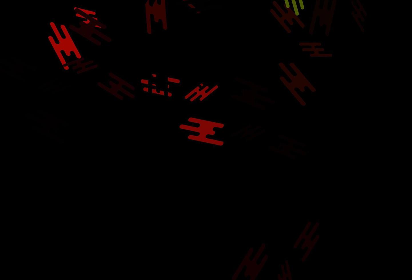 Dark Green, Red vector layout with flat lines.