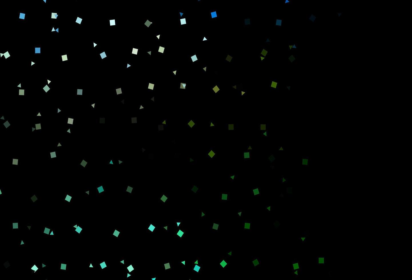 Dark Green, Yellow vector backdrop with lines, circles, rhombus.
