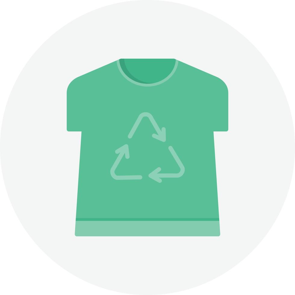 Shirt Flat Circle vector