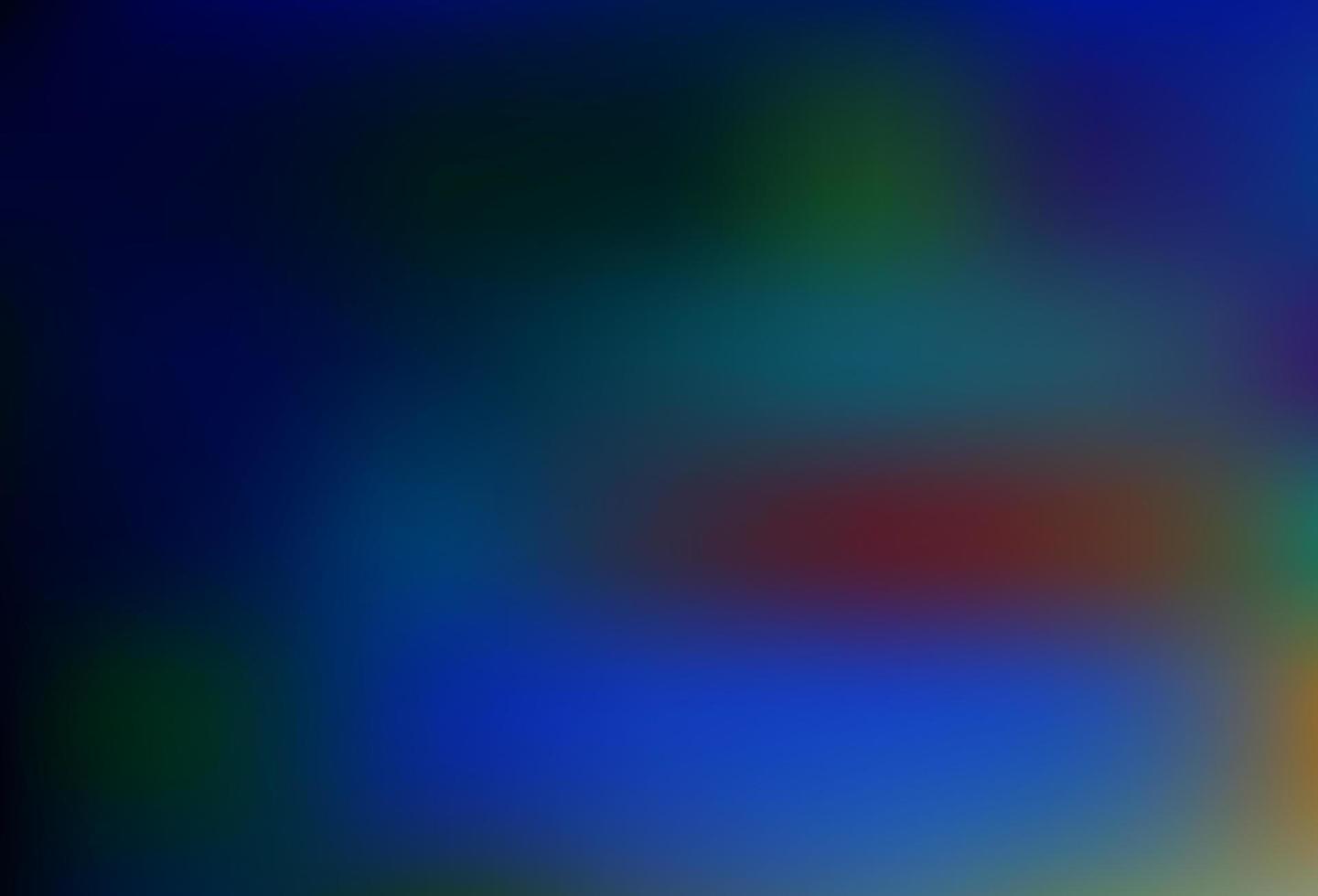 Dark BLUE vector blurred bright pattern.