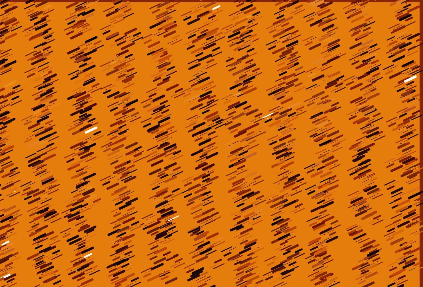 Light Orange vector template with repeated sticks.