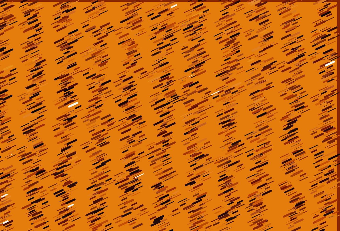 Light Orange vector template with repeated sticks.