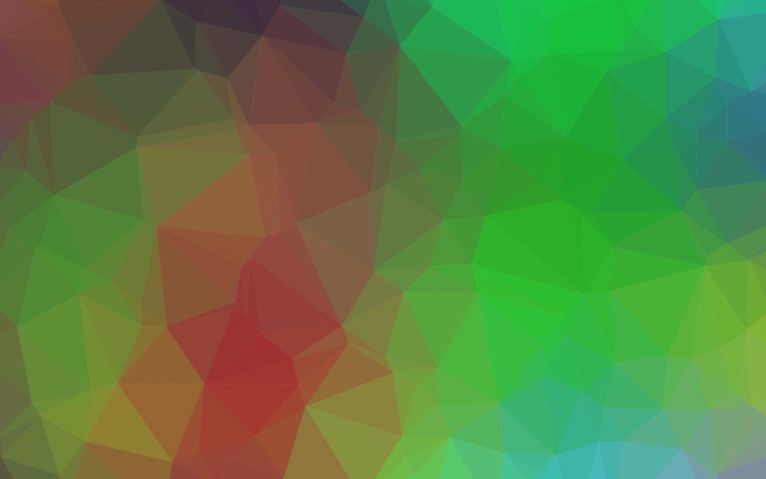 Light Multicolor, Rainbow vector blurry triangle pattern.