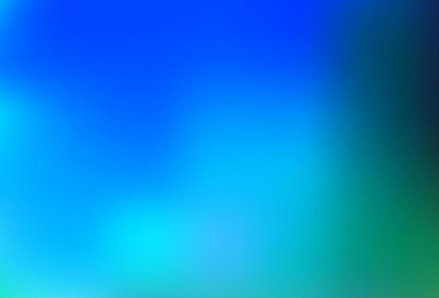 Light Blue, Green vector blurred shine abstract background.