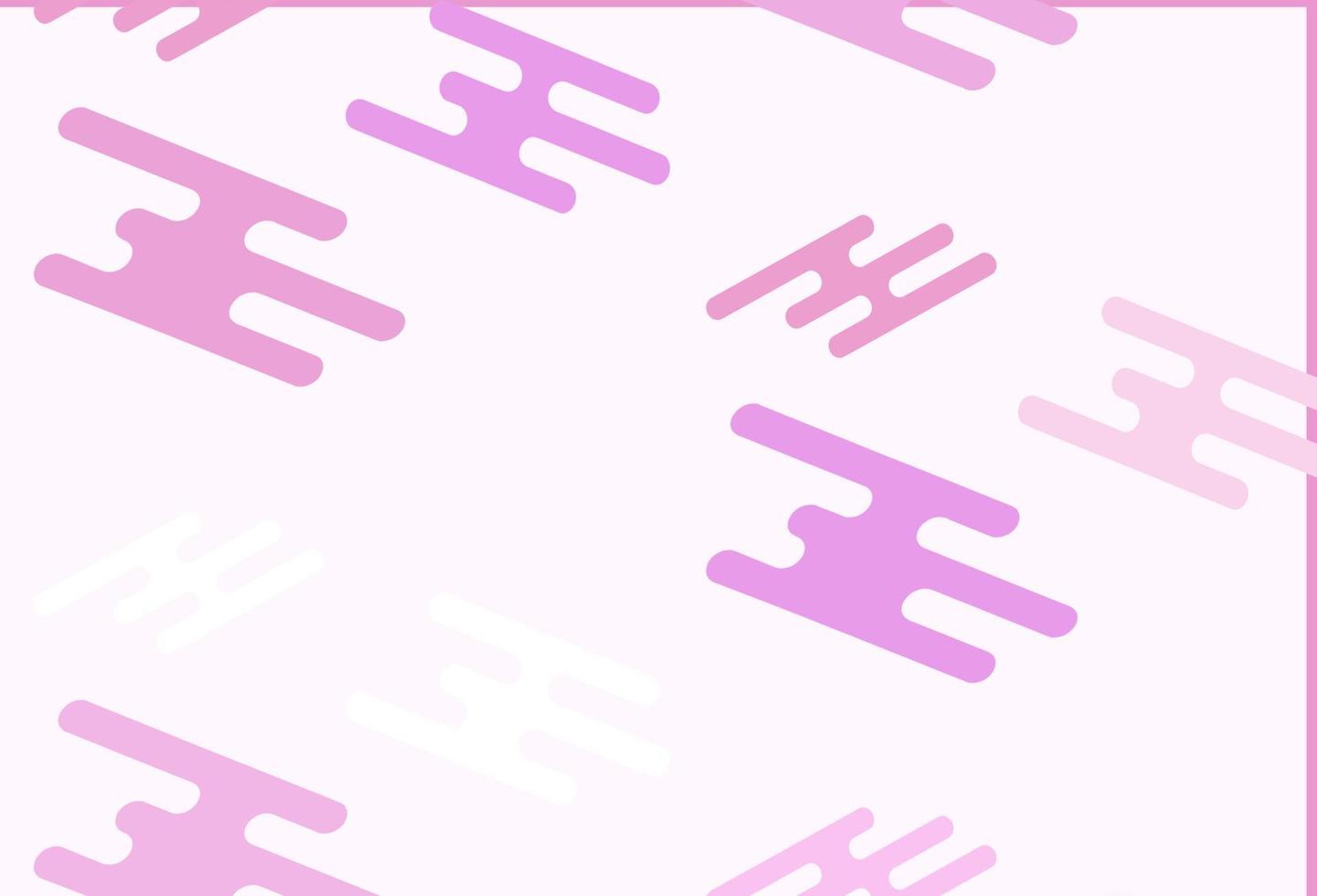 Light Pink vector background with straight lines.