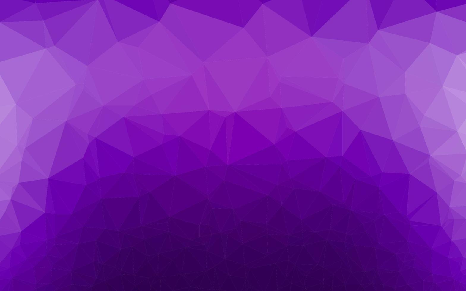 Light Purple vector polygonal template.