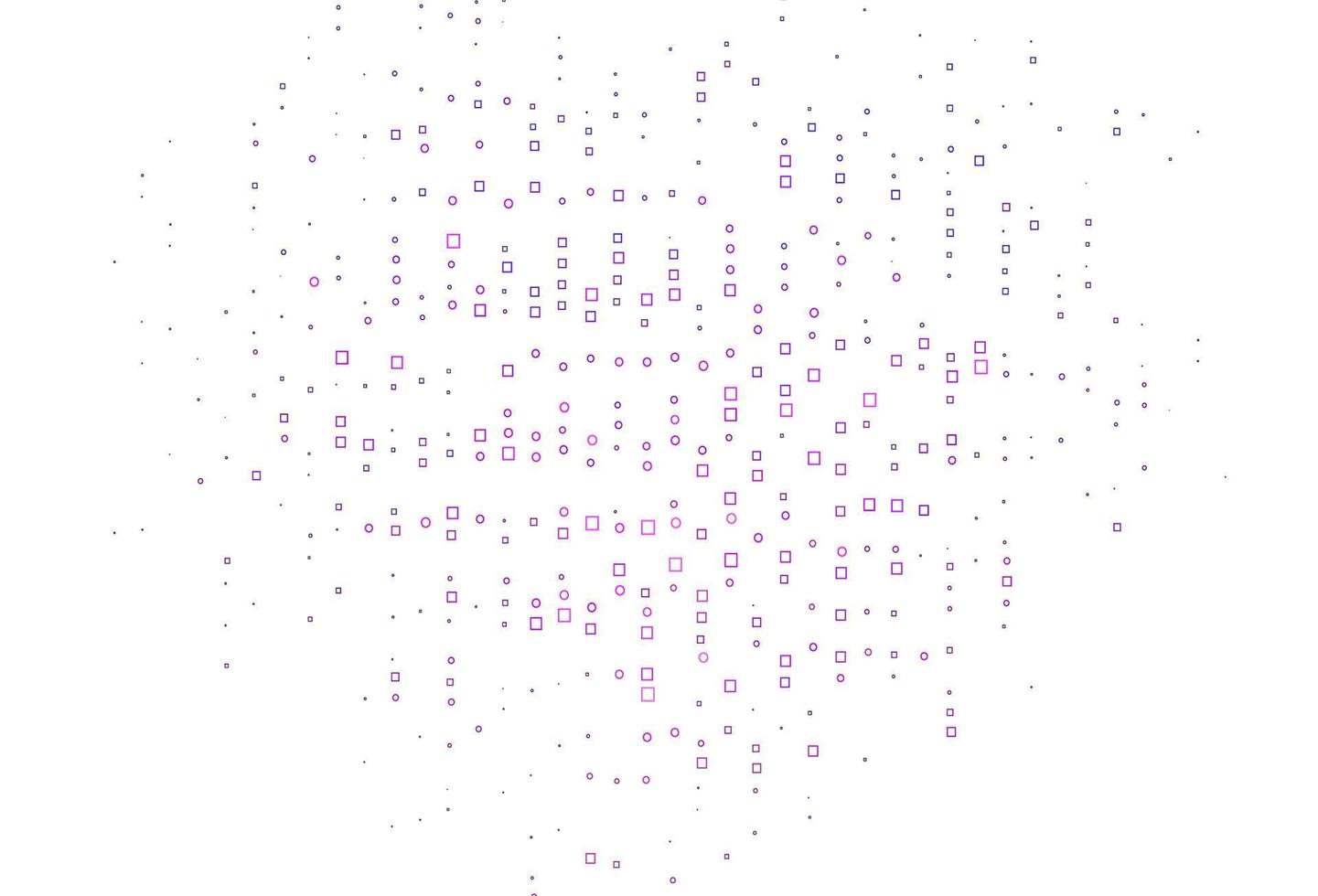 Light Pink, Blue vector cover with polygonal style.