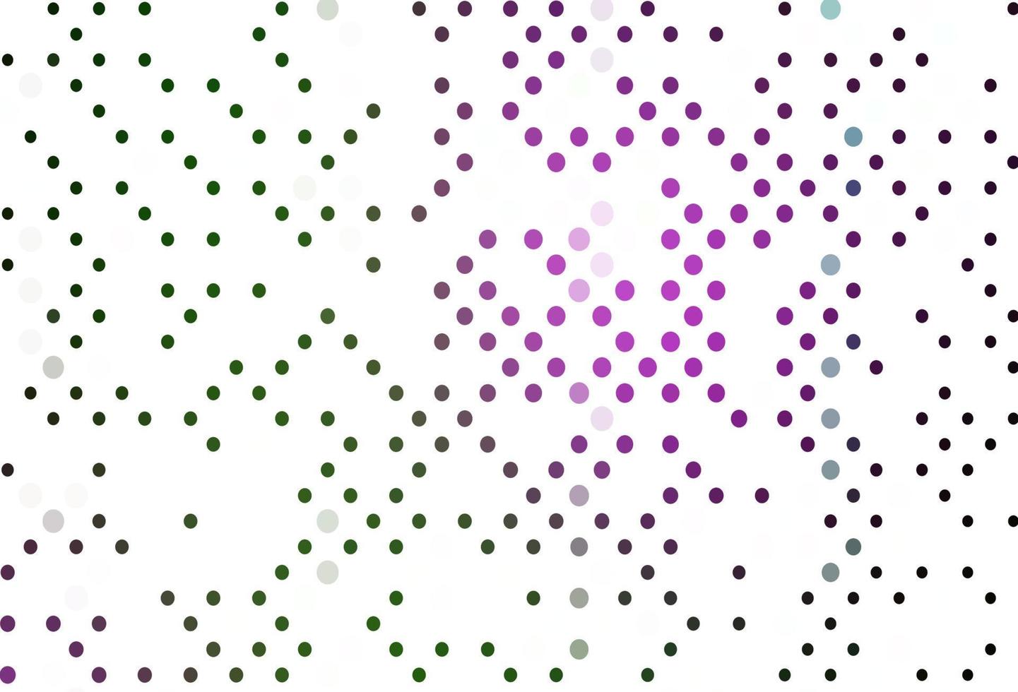 Light Pink, Green vector cover with spots.