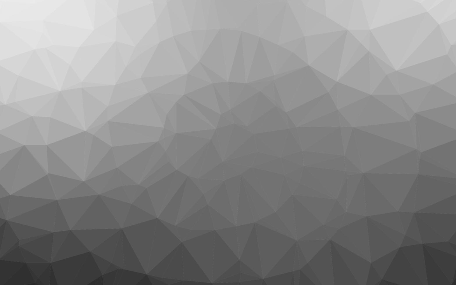 Fondo de mosaico abstracto de vector gris plateado claro.