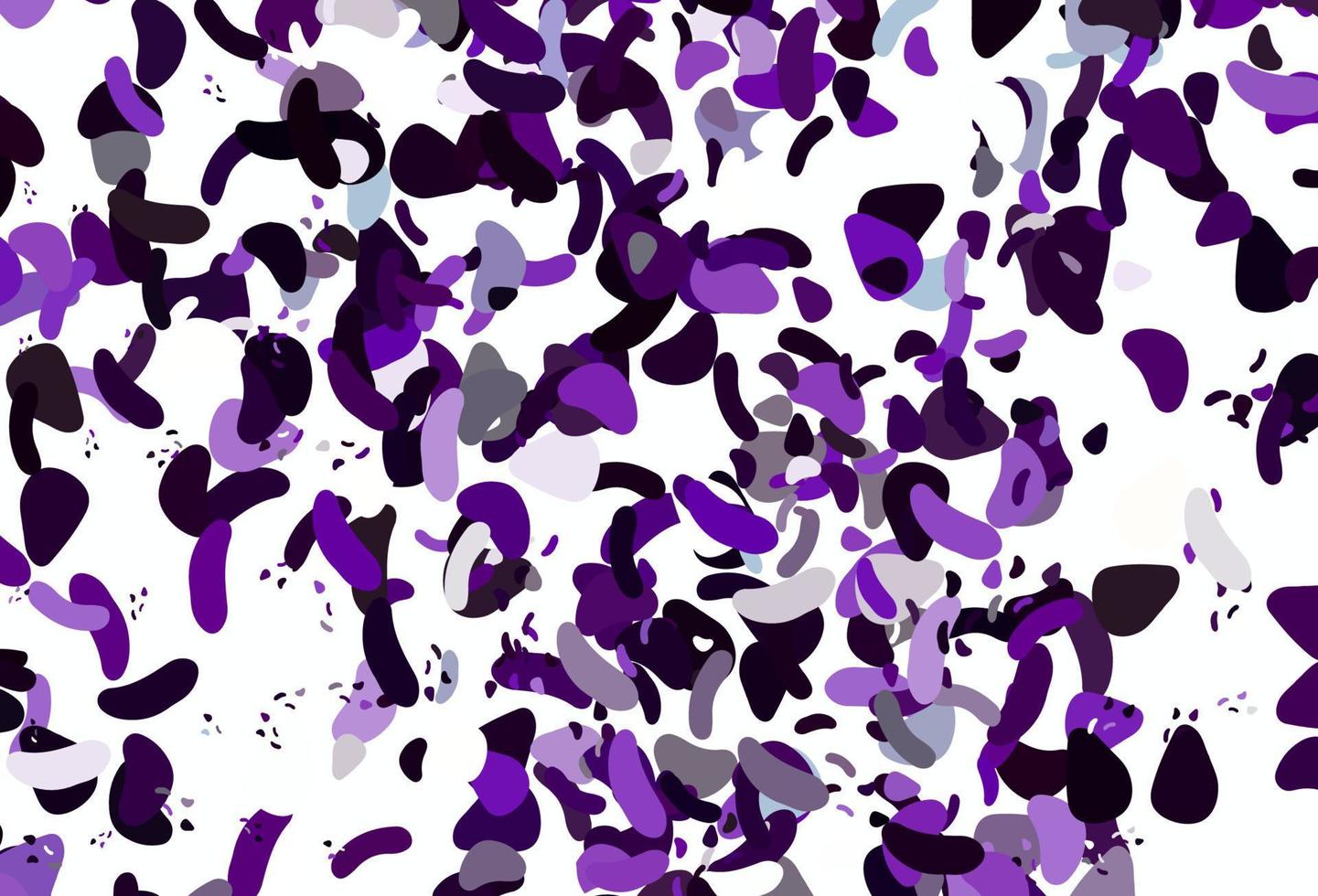 Light Purple vector background with abstract forms.