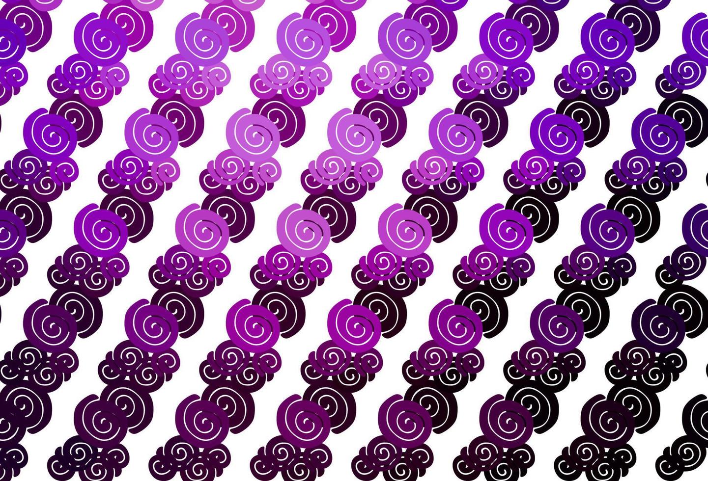 Light Purple vector template with lines, ovals.