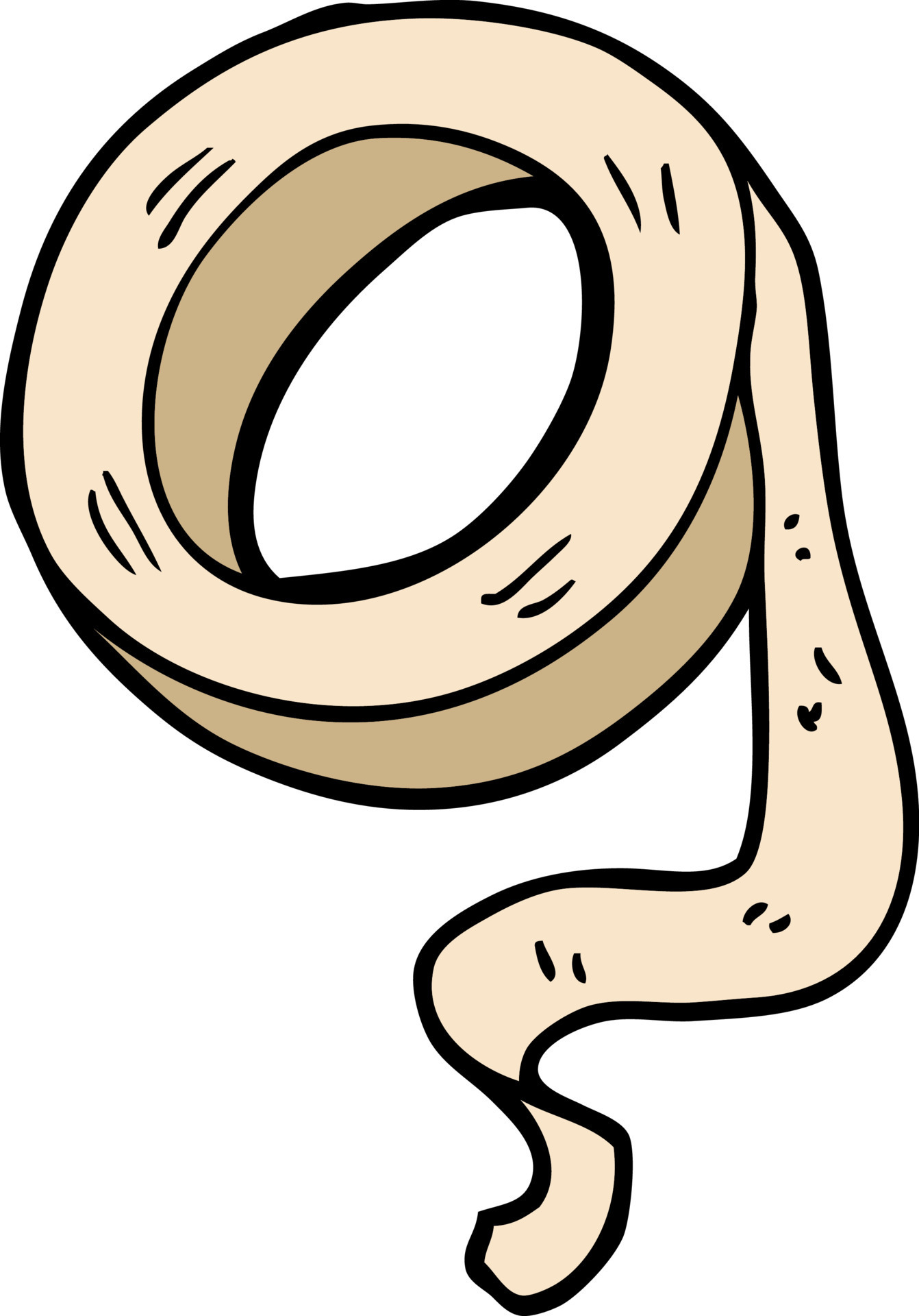 cartoon doodle sticky tape 9914213 Vector Art at Vecteezy