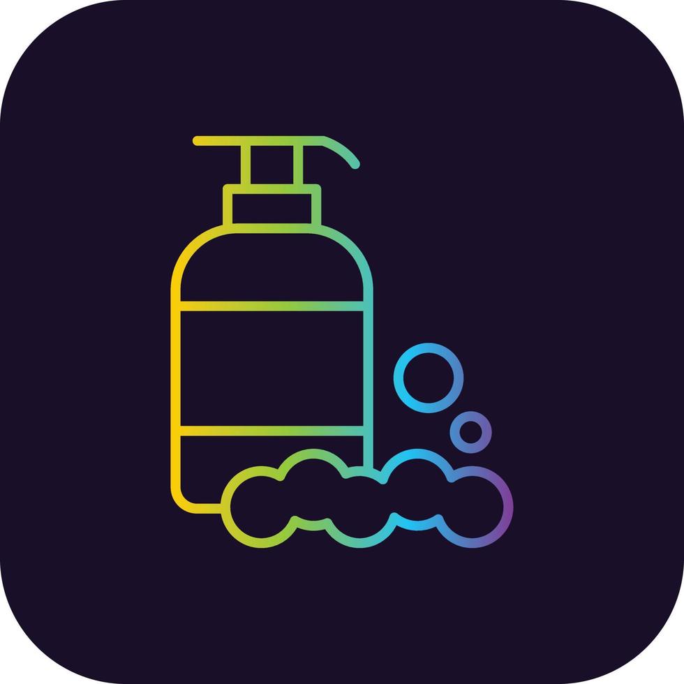 Soap Gradient Icon vector