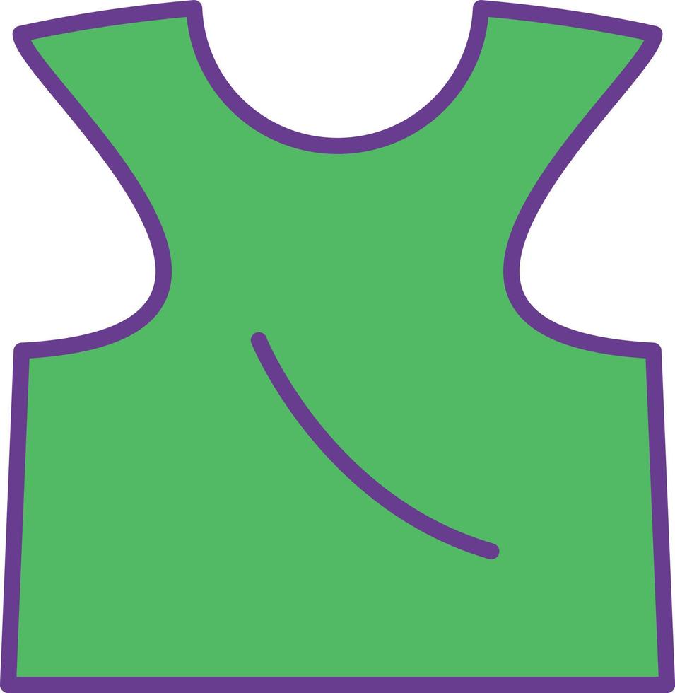 T Shirt Flat Circle vector