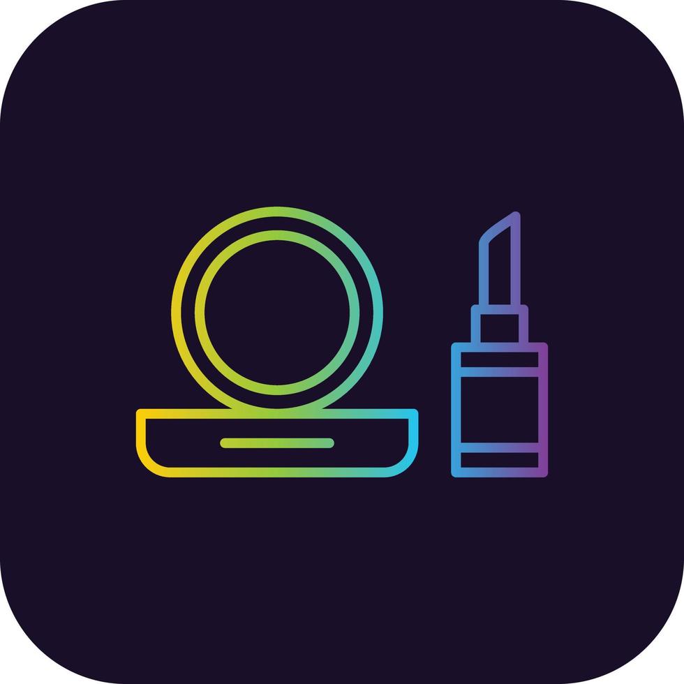 Cosmetics Gradient Icon vector