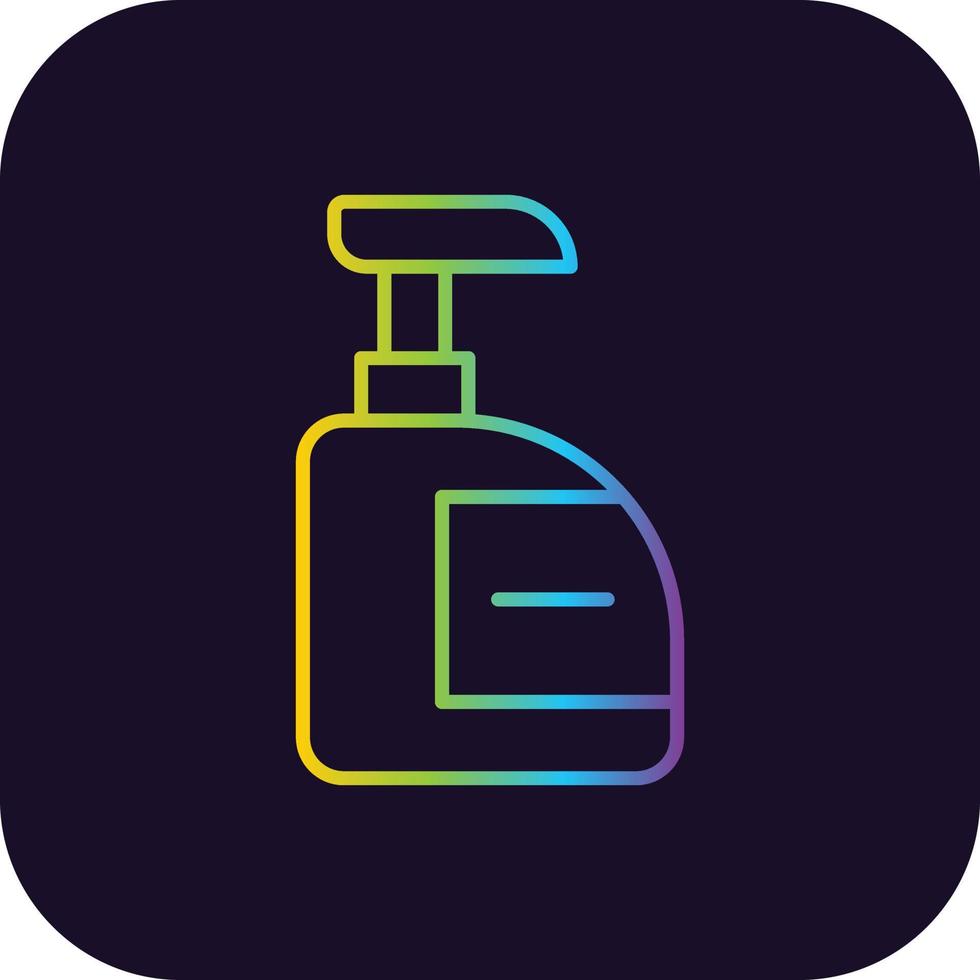 Detergent Gradient Icon vector