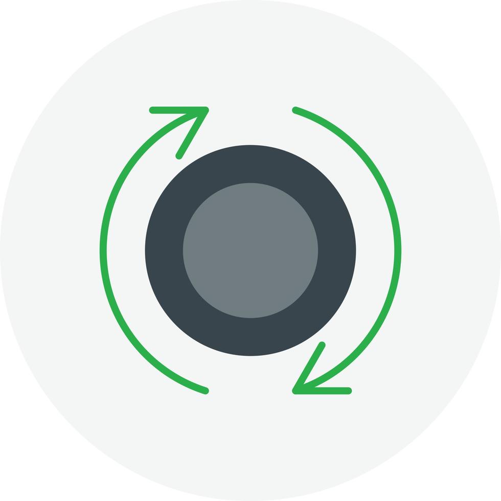 Rotate Flat Circle vector