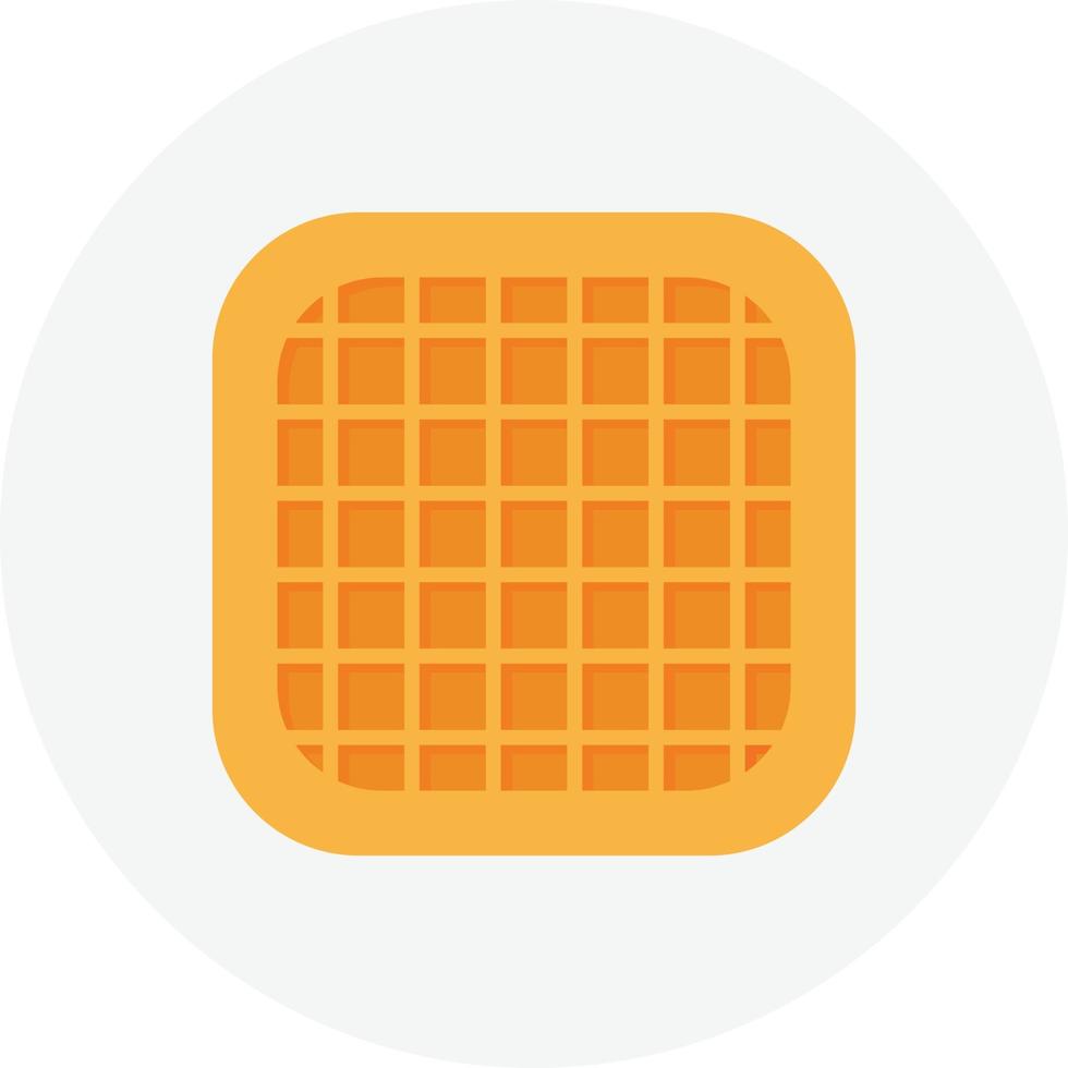 Waffle Flat Circle vector