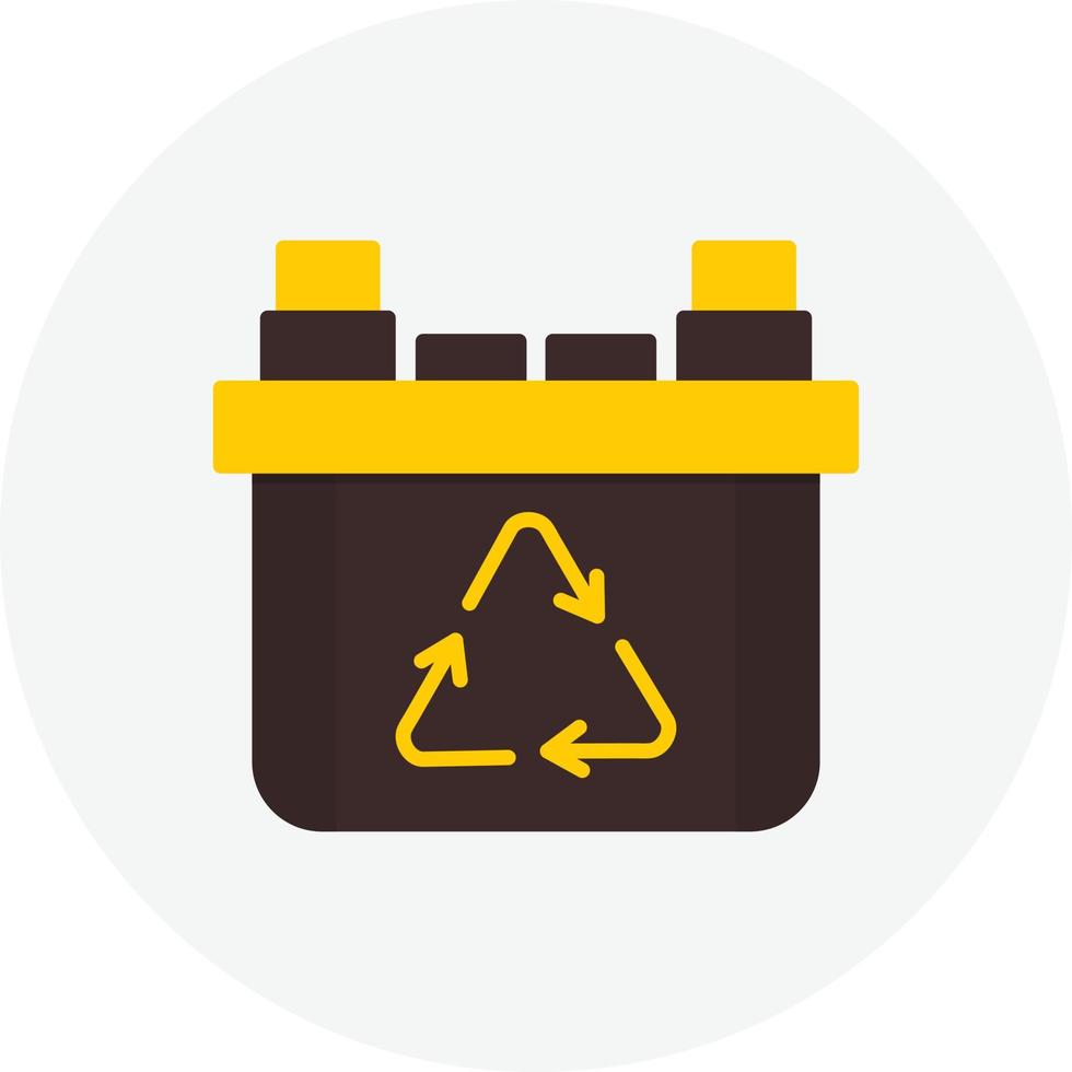 Battery Flat Circle 9915984 Vector Art at Vecteezy