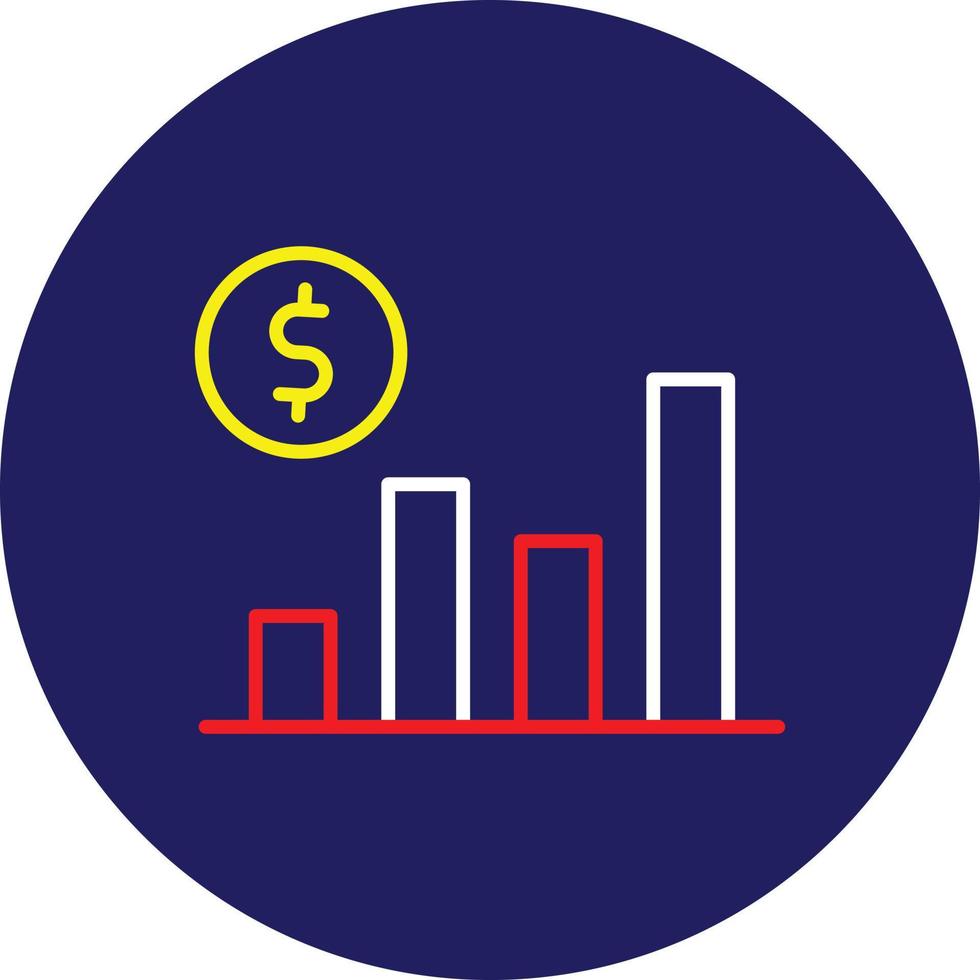 Bar Chart Line Multicolor 9916059 Vector Art at Vecteezy